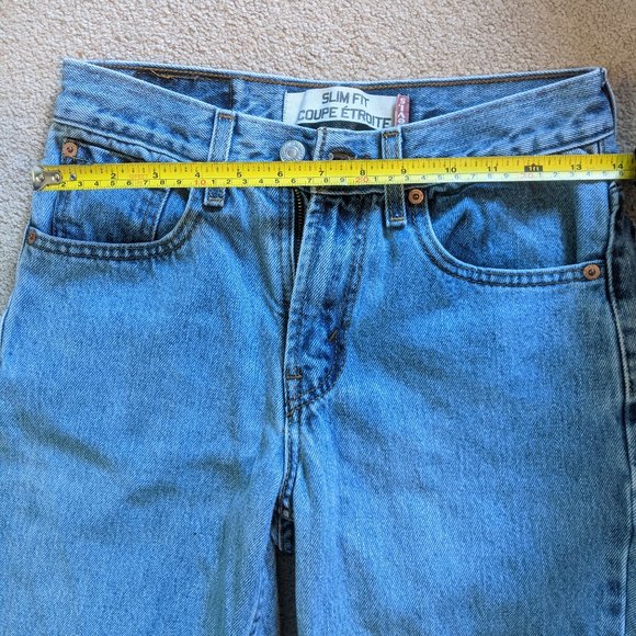 Levis Slim Fit Denim Jeans Size 28/32 - Picture 15 of 15